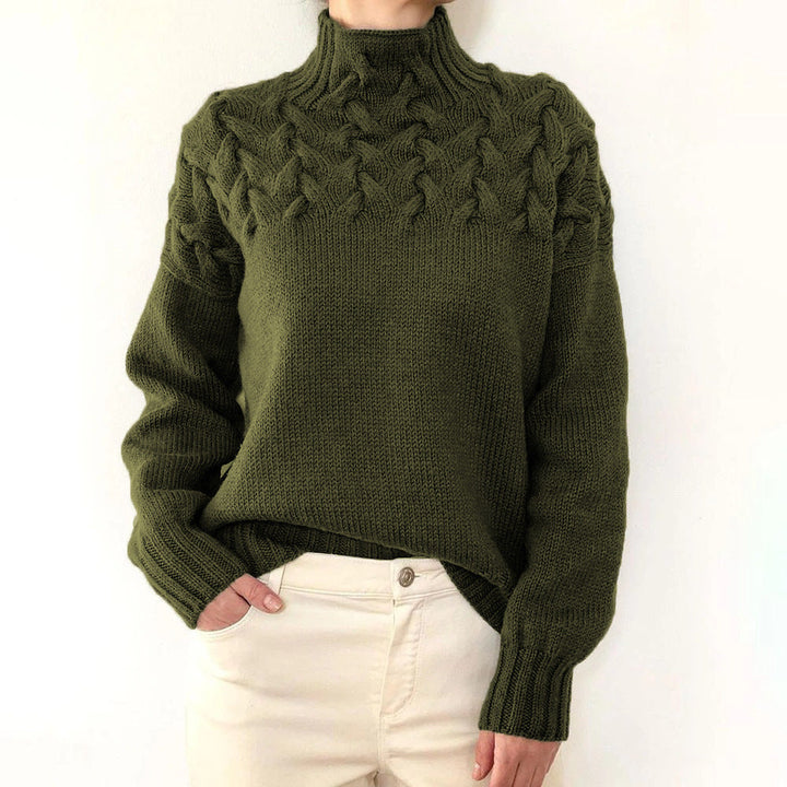 Elena | Caldo dolcevita lavorato a maglia — 2