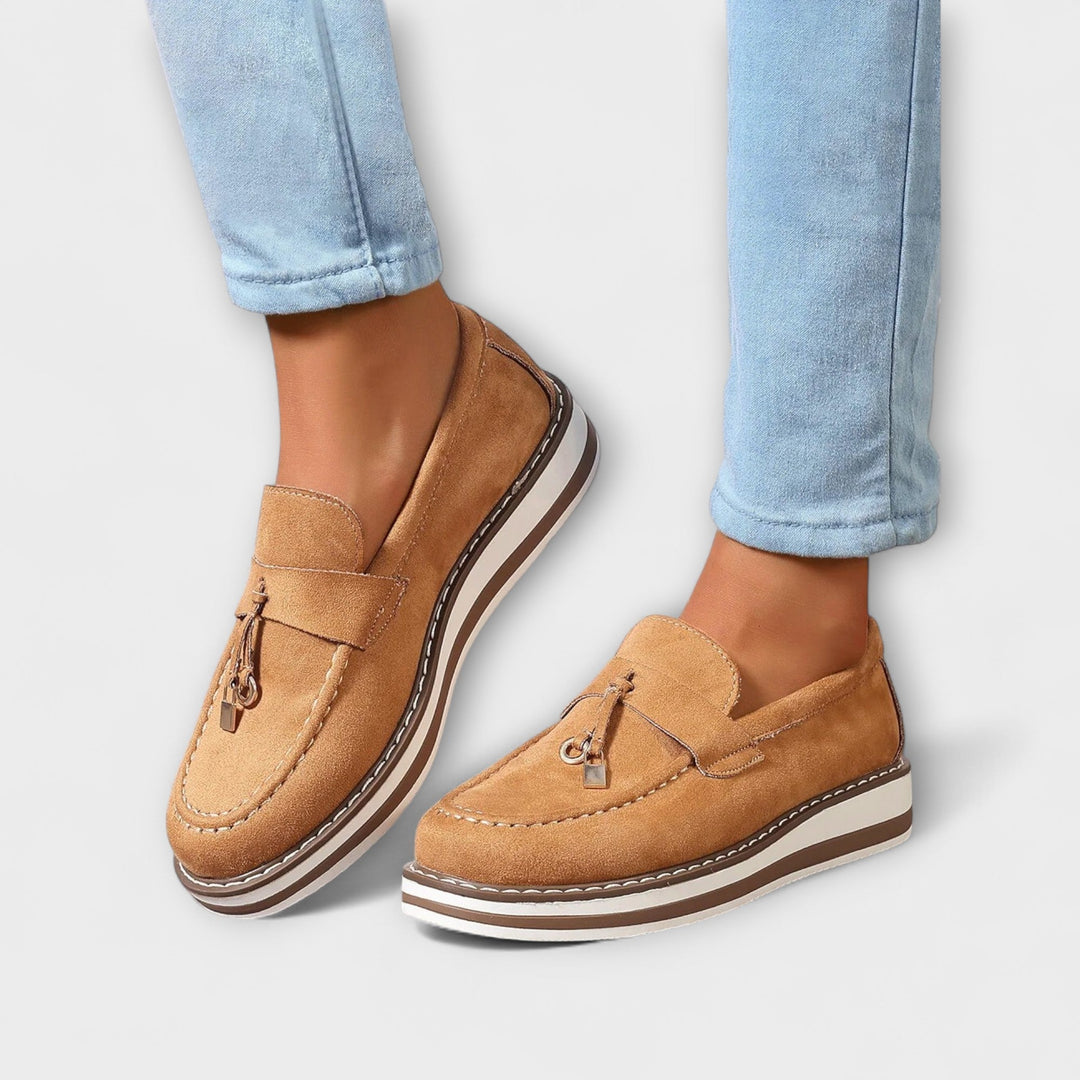 Halo™ | Mocassini casual con punta arrotondata