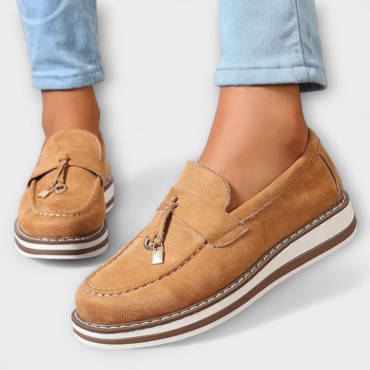 Halo™ | Mocassini casual con punta arrotondata