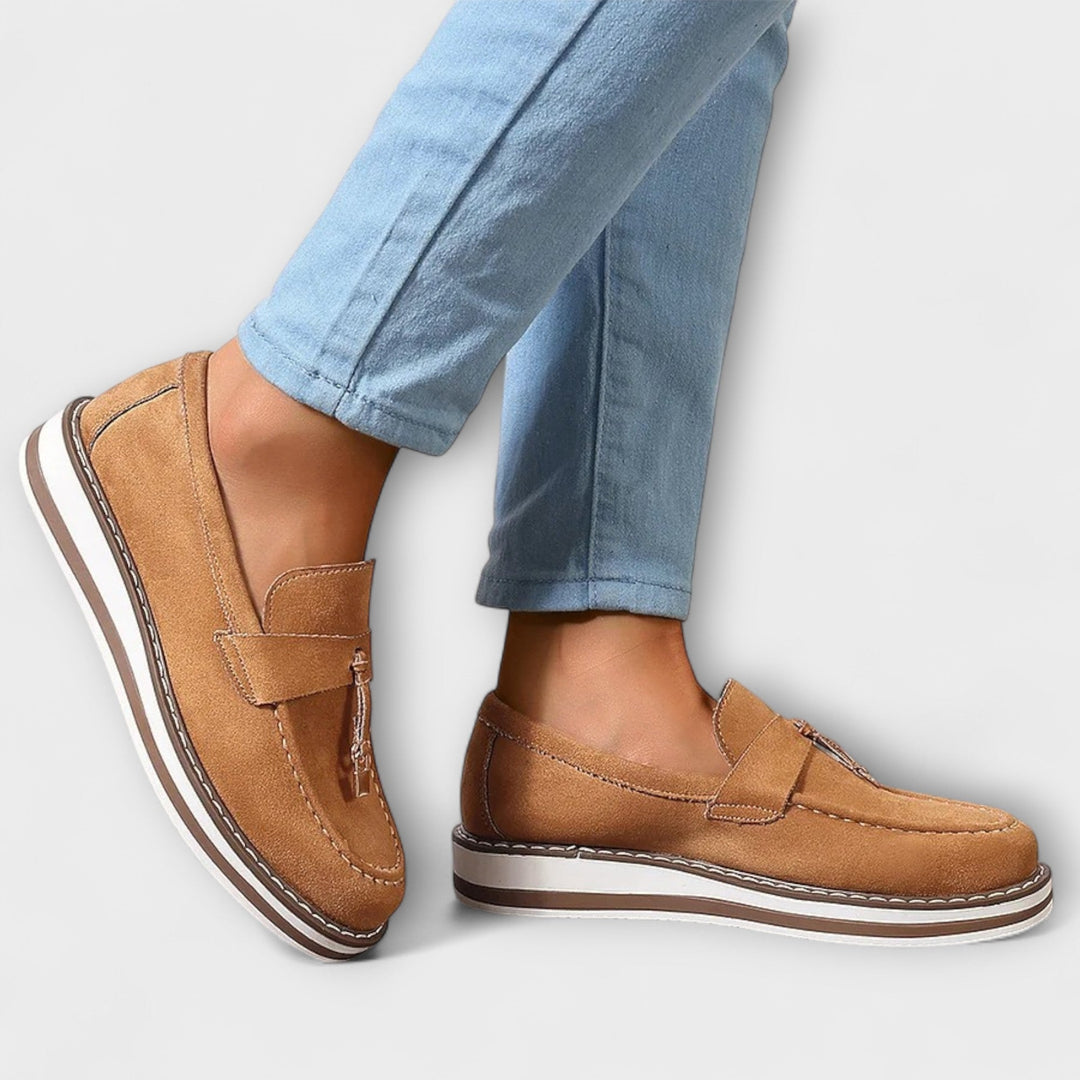 Halo™ | Mocassini casual con punta arrotondata