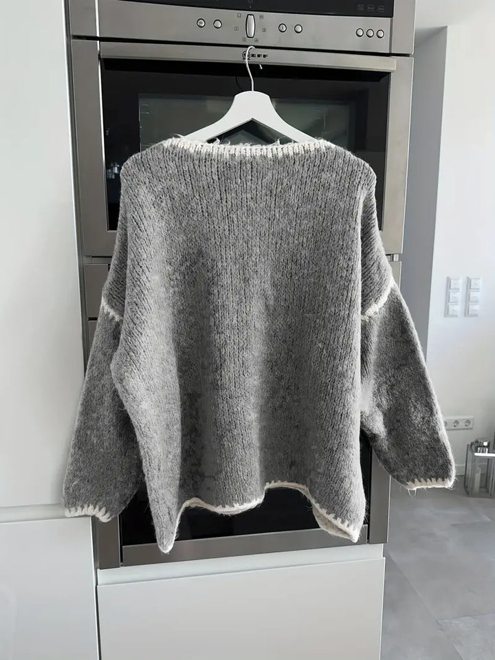 Usalda | Maglione lavorato a maglia accogliente — 14