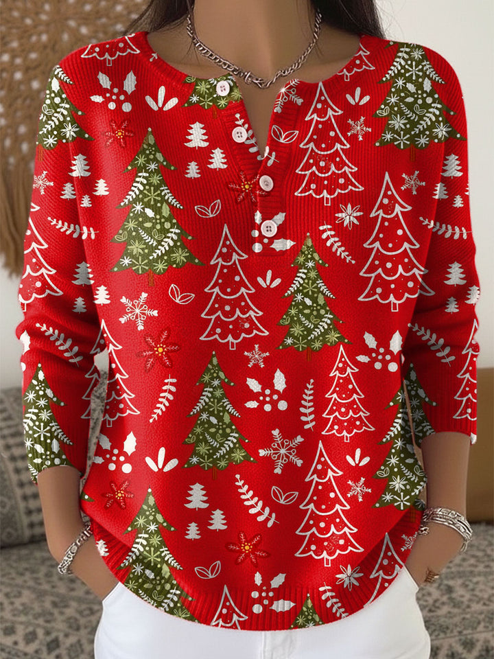 Raegan™ | Maglione natalizio con bottoni — 2