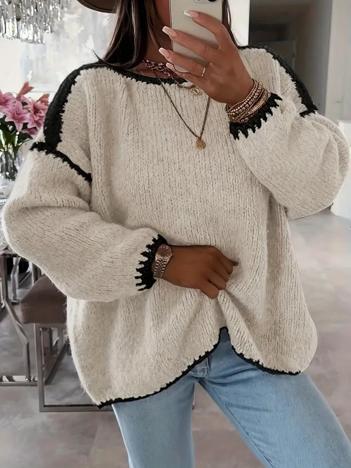 Usalda | Maglione lavorato a maglia accogliente — 2