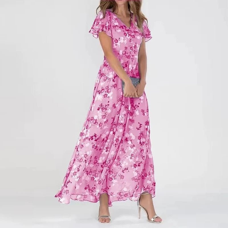 Zuri | Abito fluido elegante dall'effetto slanciante