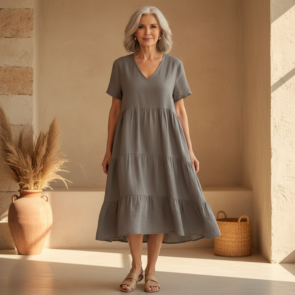 Bexley | Abito estivo rilassato con scollo a V