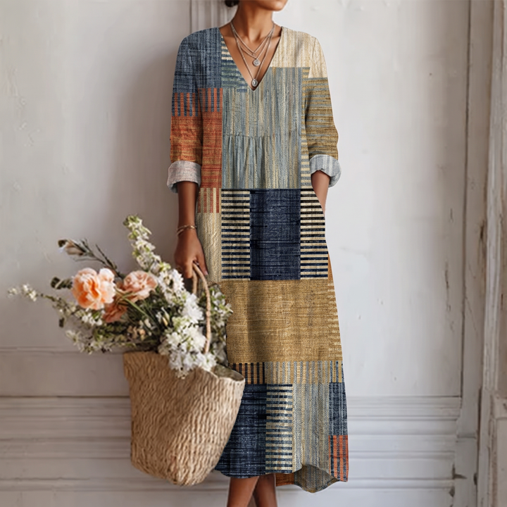 Ana™ | Abito con stampa astratta – vista 1