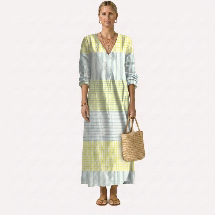 Olivia™ | Abito in lino dall’eleganza naturale – vista 2