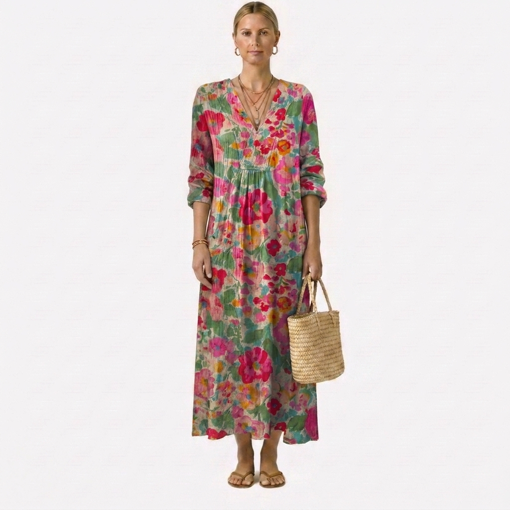 Rosa™ | Elegante abito floreale – vista 2