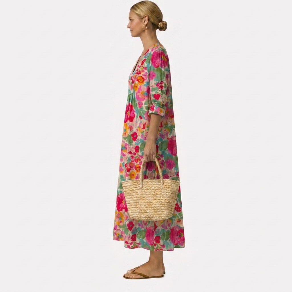 Rosa™ | Elegante abito floreale – vista 4