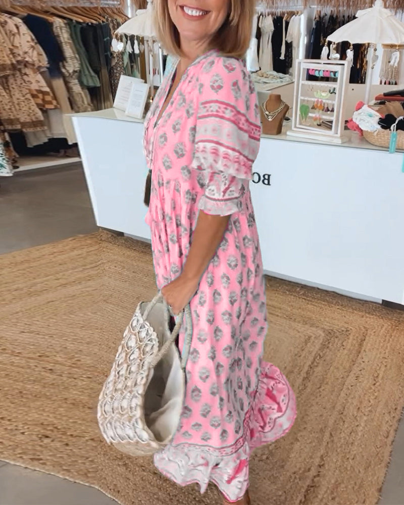 Verity | Abito in stile boho