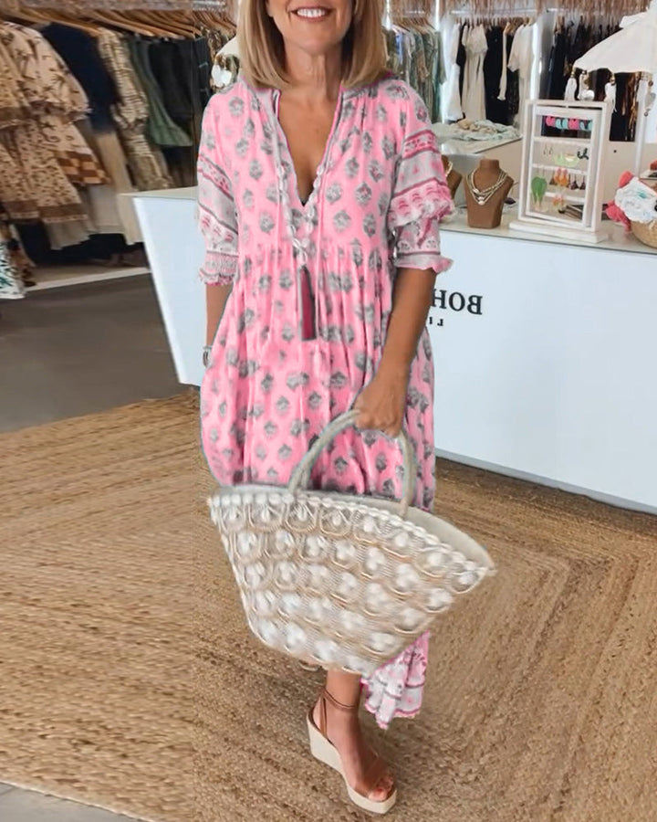 Verity | Abito in stile boho