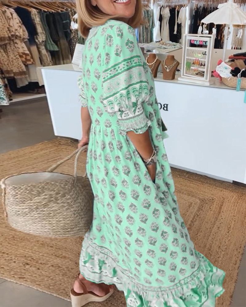 Verity | Abito in stile boho