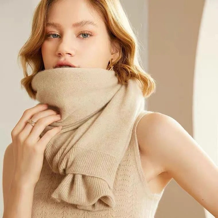 Alpina | Scialle premium in lana merino — 7