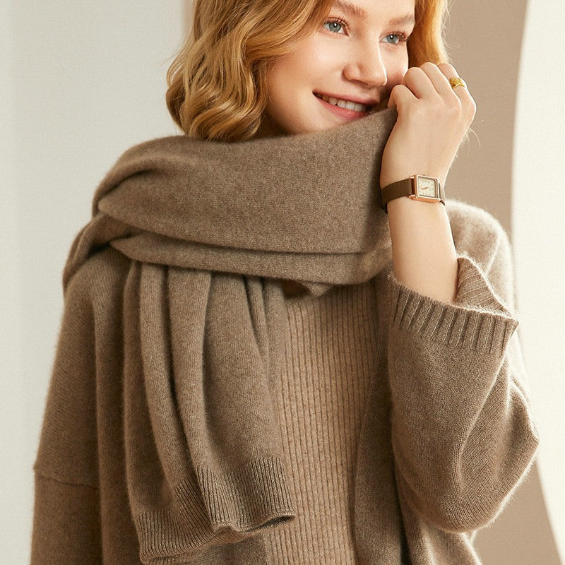 Alpina | Scialle premium in lana merino — 3
