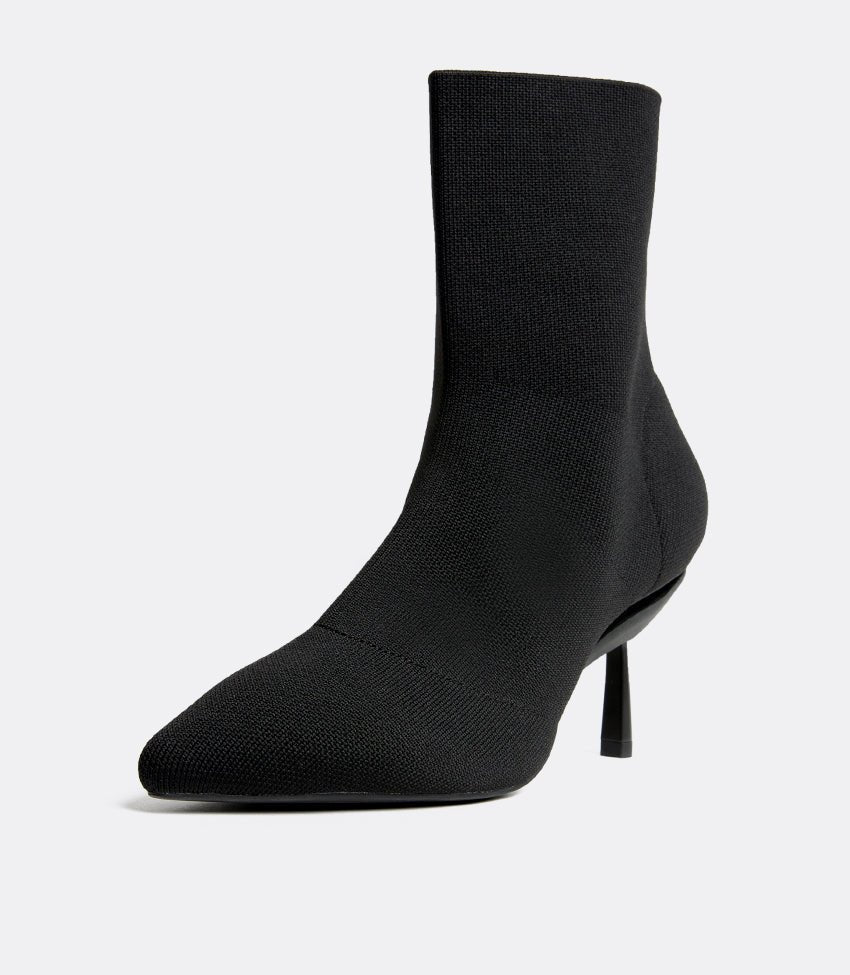 Stivali in maglia in nero — 1