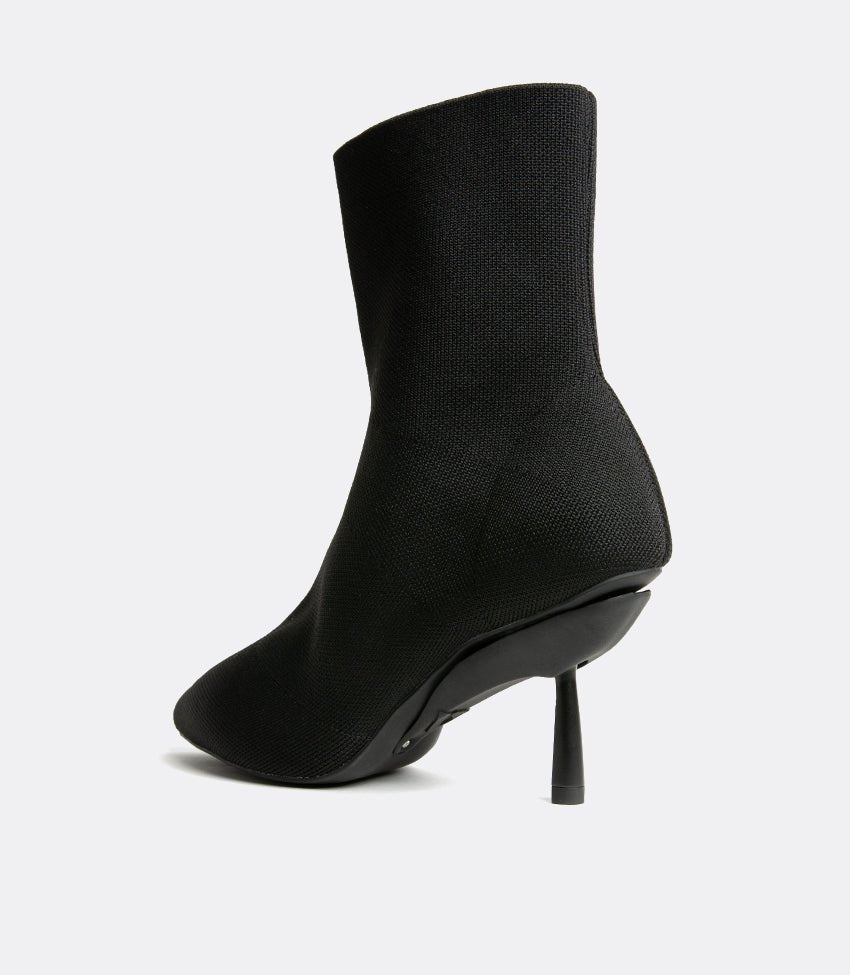 Stivali in maglia in nero — 3