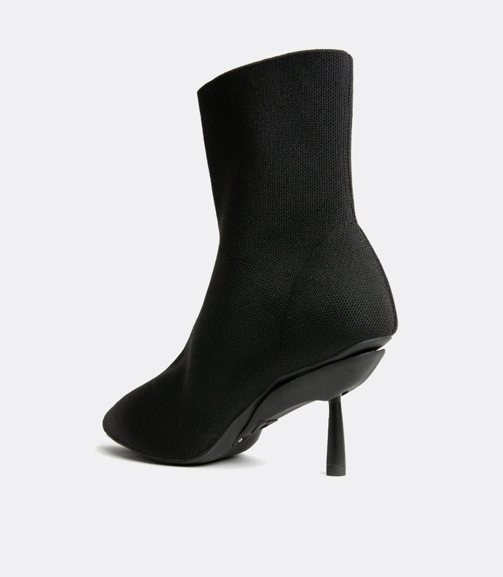 Stivali in maglia in nero — 3
