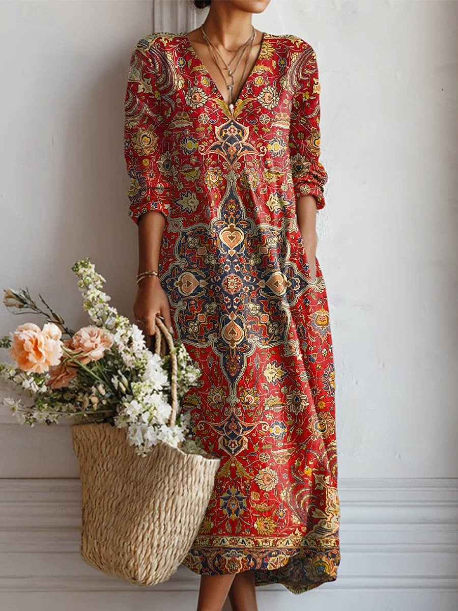 Abito lungo boho – vista 1