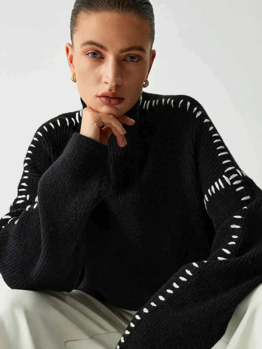 Nia | Maglione accogliente — 11