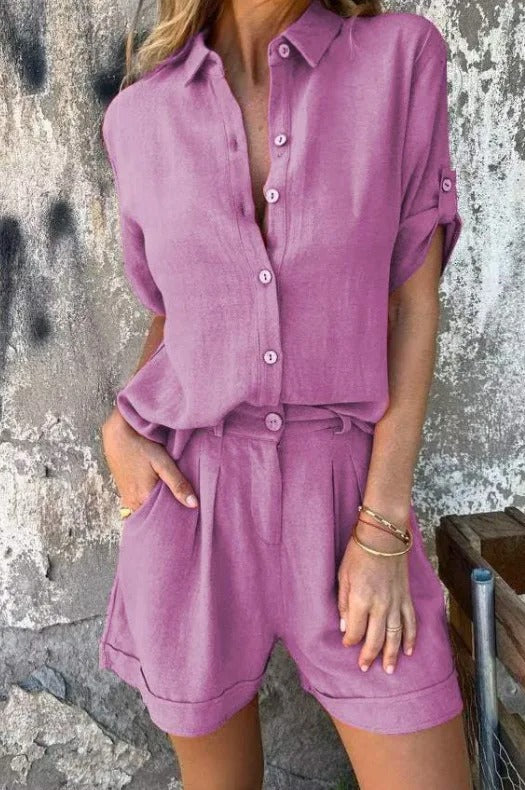 Melda | Completo leggero con bottoni
