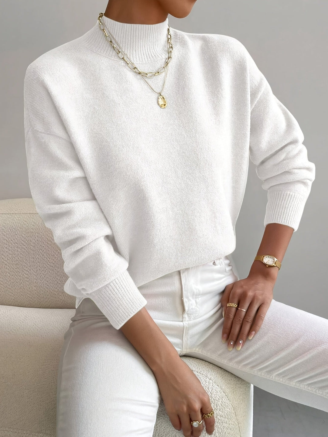 Marilena™ | Maglione dolcevita elegante — 2