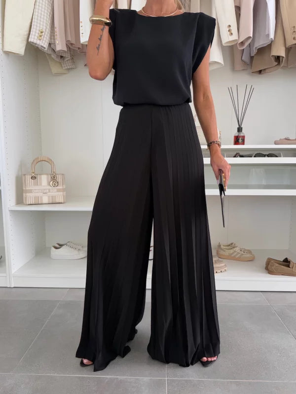 Marian | Completo elegante plissettato
