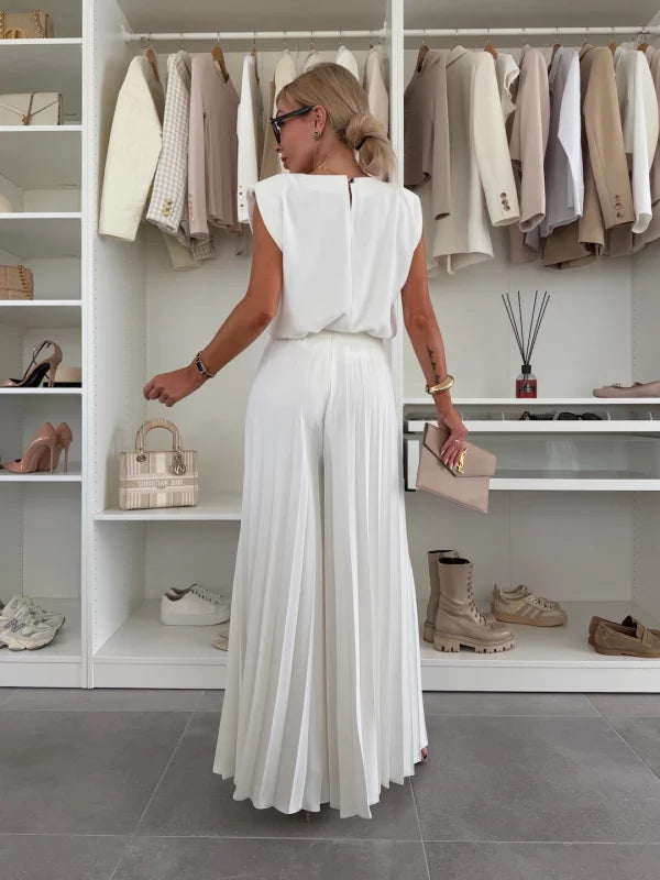 Marian | Completo elegante plissettato