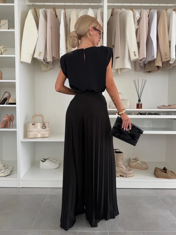 Marian | Completo elegante plissettato
