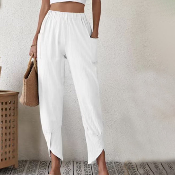 Essari | Pantaloni con spacchi sul fondo