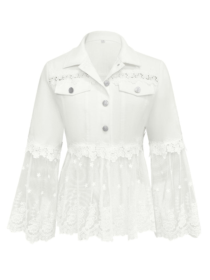 Sunnelace™ | Giacca con pannelli in pizzo — 4