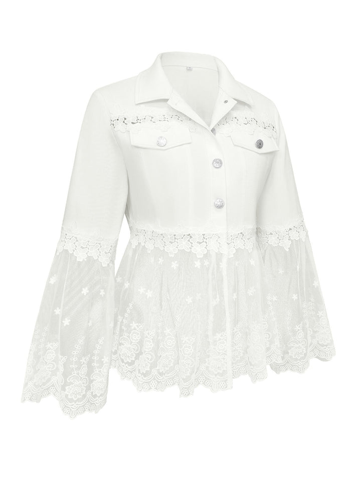 Sunnelace™ | Giacca con pannelli in pizzo — 3
