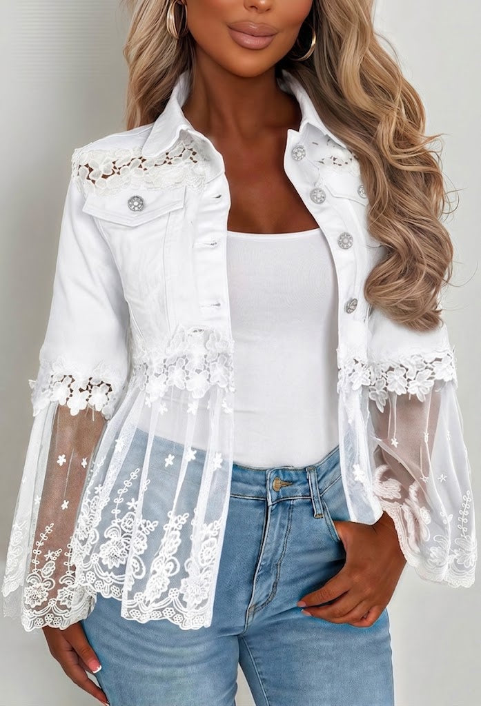 Sunnelace™ | Giacca con pannelli in pizzo — 1
