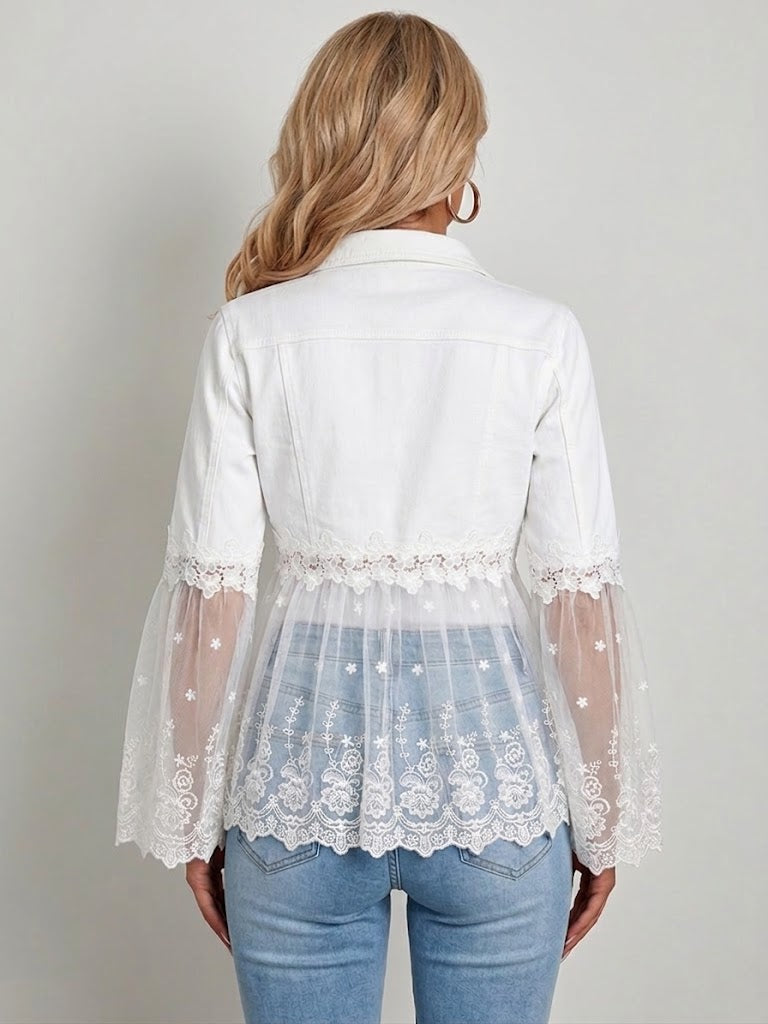 Sunnelace™ | Giacca con pannelli in pizzo — 2