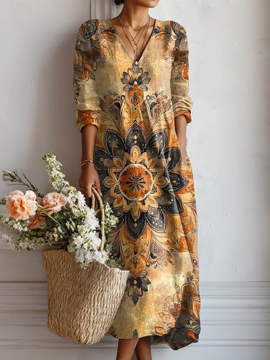 Abito lungo boho – vista 1