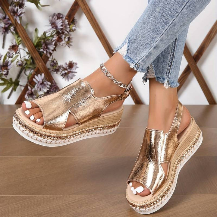 Baylie | Sandali metallizzati ricercati