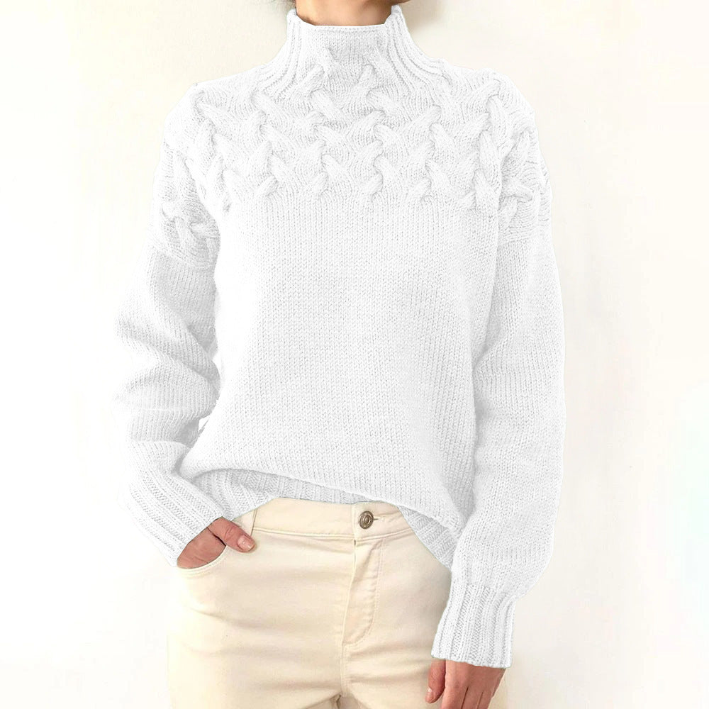 Elena | Caldo dolcevita lavorato a maglia — 10