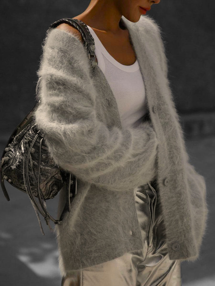 Grace | Cardigan oversize in cashmere — 3
