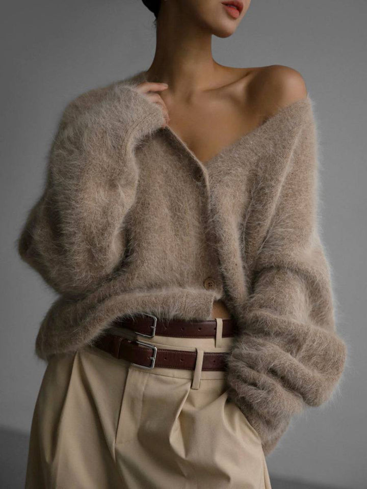 Grace | Cardigan oversize in cashmere — 1