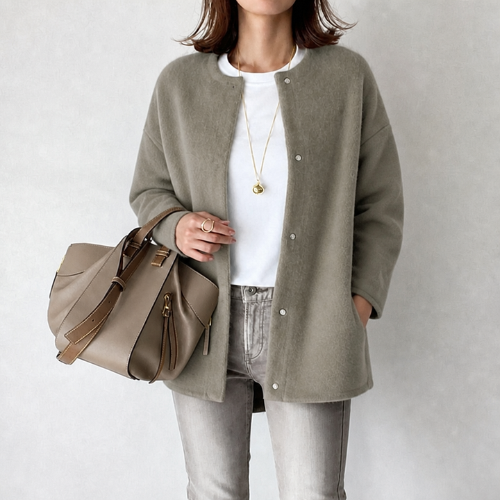 Carla | Elegante cardigan in lana — 1