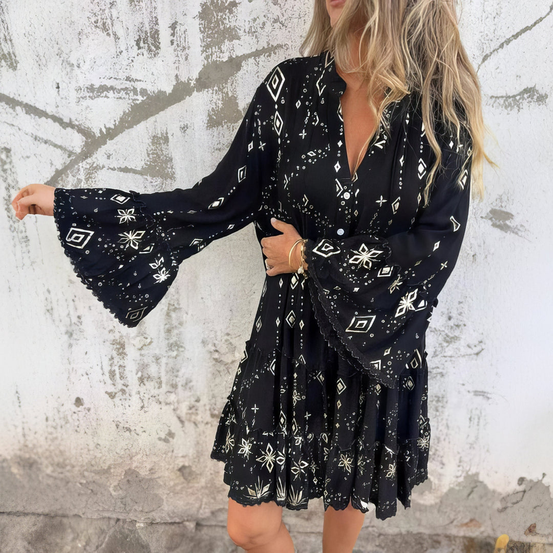 Gayle | Abito in stile boho
