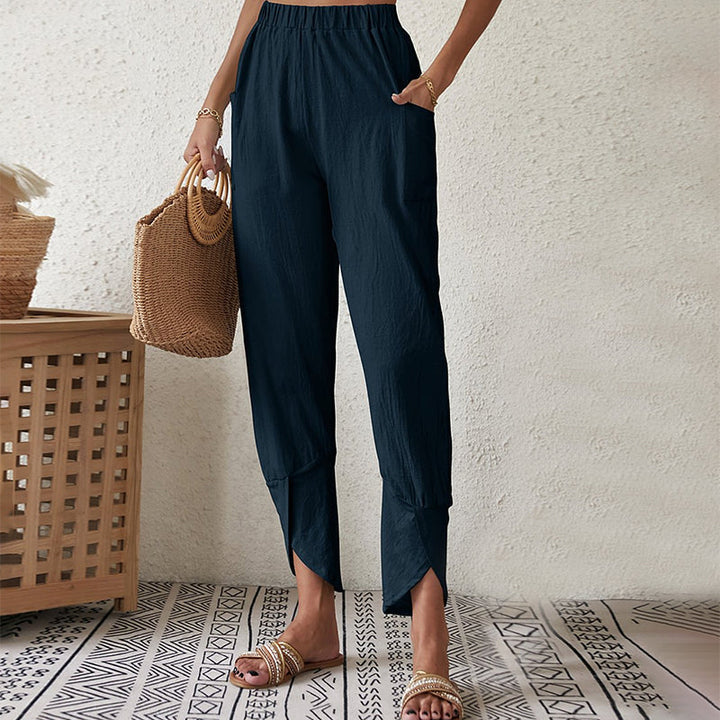 Essari | Pantaloni con spacchi sul fondo