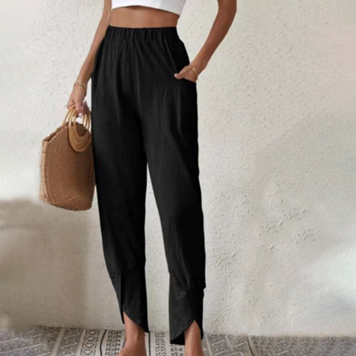 Essari | Pantaloni con spacchi sul fondo